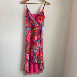 Vince Camuto women's high low maxi dress size 8 preowned